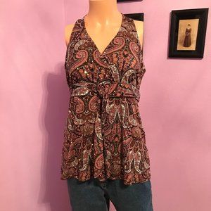 Pasiley print top
